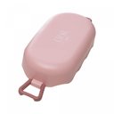 Ver imagem 4 de Marmita Hermética com Talheres 850ml Rosa Plástico - Lyor