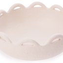Ver imagem 2 de Centro de Mesa Decorativo em Poliresina Branca 32cm 20186 Mart