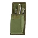 Ver imagem 6 de Kit Talher Dobráveis Faca Garfo Colher Portatil Camping