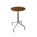 Ver imagem 1 de Mesa Bistrô Barcelona 80cm Marrom Acácia Mel