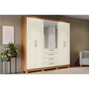 Ver imagem 1 de Guarda Roupa 6 Portas c/Esp ARM014 Can/Off - Kappesberg