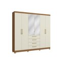 Ver imagem 2 de Guarda Roupa 6 Portas c/Esp ARM014 Can/Off - Kappesberg