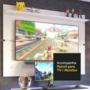 Ver imagem 5 de Mesa para Computador Gamer Madesa 9409 e Painel para TV até 65 Polegadas Branco Cor:Branco