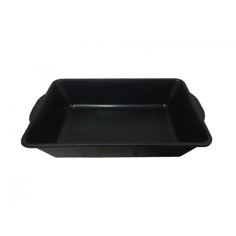 Kit 25 Caixa para Massa Plástica Preta 20 Litros - Gerplast