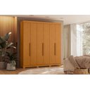 Ver imagem 3 de Guarda Roupa Vinci 6 Portas e 3 Gavetas - Cinamomo - Albatroz