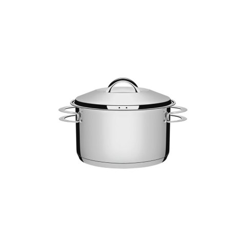 Caçarola Funda com Fundo Triplo Solar - Material Aço Inox - Diâmetro de 20 Cm - Tramontina