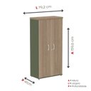 Ver imagem 4 de Armário para Escritório 159,6x 41x 79,2 Cm