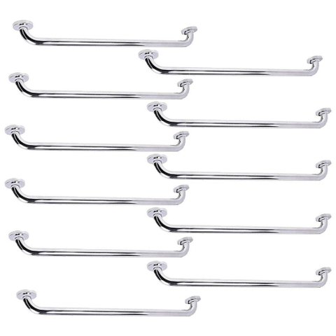 Alça de Apoio 70cm Suporte Anti Queda Kit 12 Uni Evita Acidente Gestante Idoso Criança Banheiro