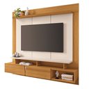 Ver imagem 3 de Painel para Tv 60 Pol com Bancada Suspensa 160cm Sideral B01 Cinamomo Off White - Lyam Decor