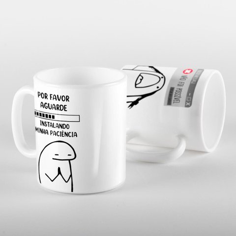 Caneca Flork por Favor Aguarde