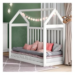 Berço Montessoriano Americano Branco com Colchão Ortobom – Henn - 9