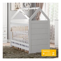 Berço Montessoriano Americano Branco com Colchão Ortobom – Henn - 8
