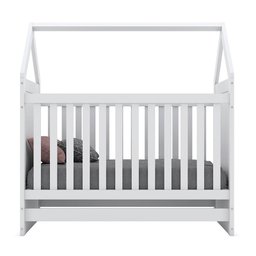 Berço Montessoriano Americano Branco com Colchão Ortobom – Henn - 3