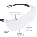 Ver imagem 2 de Óculos de Segurança Proteção Incolor Evolution Pro | Valeplast | 03 Un