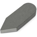 Ver imagem 1 de Pastilha de Solda Metal Duro - Tipo Sms E16 - Classe P30