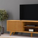 Ver imagem 7 de Conjunto Painel Atenas + Rack Siena Painel Naturalle Mavaular