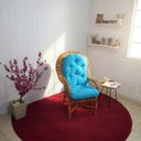 Ver imagem 1 de Cadeira de Modelo Pavão com Almofada