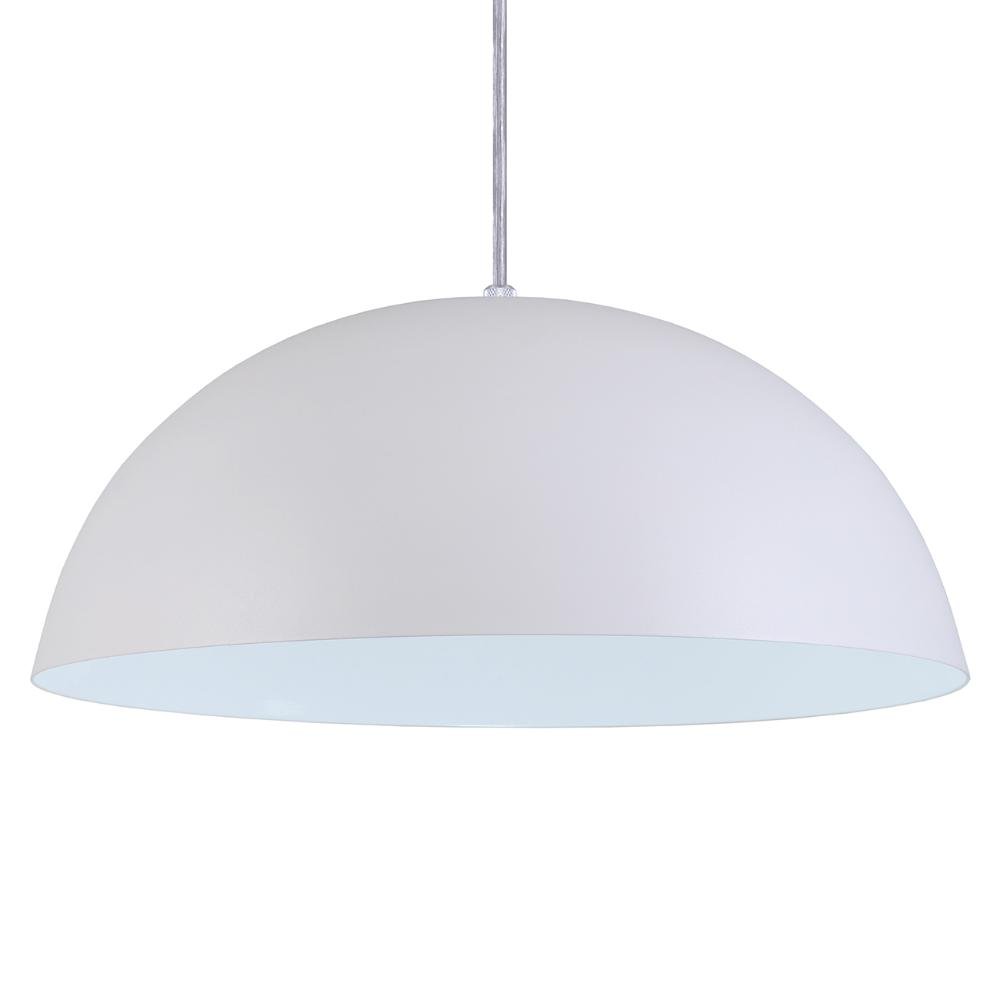 Pendente Meia Lua 34cm Luminária Moderna Elegante - 3