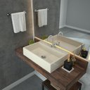 Ver imagem 1 de Kit Cuba Rt55 com Torneira 1198 Metal e Válvula Click 1 Polegada e Meia e Sifão Pvc e Flexível Compa