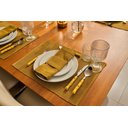 Ver imagem 2 de Conjunto Completo Mesa Posta Portina - Bambu Bordado Porcelana sem Copos/taças - 32 Peças