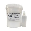 Ver imagem 1 de Borracha de Silicone Branca Líquida Molde Forma Vr8000