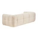 Ver imagem 5 de Sofá 3 Lugares King Size 250cm com Assento Fixo e Estrutura em Eucalipto Off White