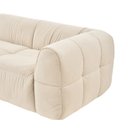 Ver imagem 6 de Sofá 3 Lugares King Size 250cm com Assento Fixo e Estrutura em Eucalipto Off White