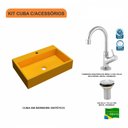 Ver imagem 3 de Kit Cuba Rt55 com Torneira 1198 Metal e Válvula 1 Polegada Compace