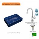 Ver imagem 3 de Kit Cuba Rt55 com Torneira 1198 Metal e Válvula 1 Polegada Compace