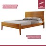 Cama Casal Queen Amazone 160cm Amêndoa Mel Josandro:amêndoa Mel - 5