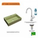 Ver imagem 3 de Kit Cuba Rt55 com Torneira 1198 Metal e Válvula 1 Polegada Compace