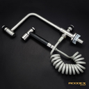 Ver imagem 7 de Torneira Cozinha Pré-lavagem Mesa Ducha Inox 304 Stone