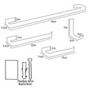 Ver imagem 6 de Acessórios  Banheiro 4 Peças Cromado