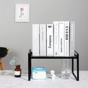 Ver imagem 6 de Organizador Armario Bancada Estante Multiuso Prateleira Metal Suporte Guarda Roupa Rack Cozinha Banh
