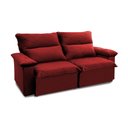 Ver imagem 5 de Sofá Retrátil Reclinável Paris 180cm Suede Velut com Molas no Assento - King House