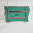 Ver imagem 6 de Bandeja Espelhada Rose Gold 26x17cm Retangular para Decoração Banheiro Lavabo Duler