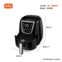 Ver imagem 6 de Fritadeira sem Óleo Air Fryer Mondial Afn-40-Di 4L Painel Digital 10 Funções Antiaderente 110V