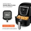 Ver imagem 4 de Fritadeira sem Óleo Air Fryer Mondial Afn-40-Di 4L Painel Digital 10 Funções Antiaderente 110V