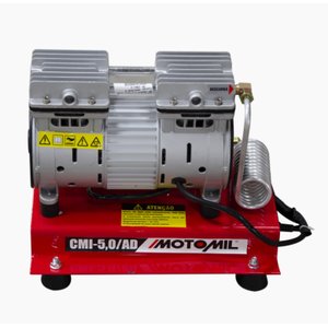 Motocompressor Ar Direto Isento 5,0 Pes³ 1cv - Motomil Cmi-5,0 Ad 110v