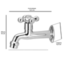 Ver imagem 2 de Torneira para Tanque com Arejador Volante C38