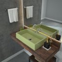 Ver imagem 1 de Kit Cuba Rt55 com Torneira 1198 Metal 1/4 Volta Compace