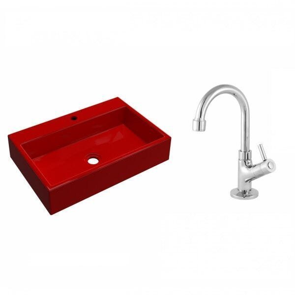 Kit Cuba RT55 com Torneira 1198 Metal 1/4 Volta Compace - 2