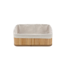 Cesto Organizador Dobravel Bambu Claro 29x19x10cm Mimo Style - 5
