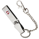 Ver imagem 2 de Chaveiro Multiclip Cromado C/ Mosquetão e Corrente