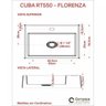 Kit Cuba RT55 Torneira Luxo 1195 Metal e Válvula Click 1 Polegada B Sifão Flexível Cromado Compace - 8