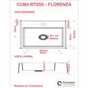 Ver mais imagens de Kit Cuba Rt55 com Torneira Luxo 1195 Metal e Válvula Click 1 Polegada G e Sifão Pvc e Flexível Compa