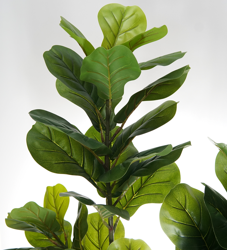 Arvore planta Verde Artificial Ficus Lyrata 130cm - 2