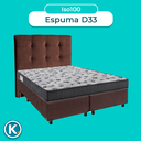 Ver imagem 4 de Kit Cama Box + Cabeceira + Colchão Casal D33 - Iso100 - Ortobom