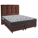 Ver imagem 1 de Kit Cama Box + Cabeceira + Colchão Casal D33 - Iso100 - Ortobom