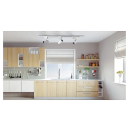 Kit Trilho Eletrificado 1m 3 Spots Led 7w Branco 3000k Luz Quente - 2